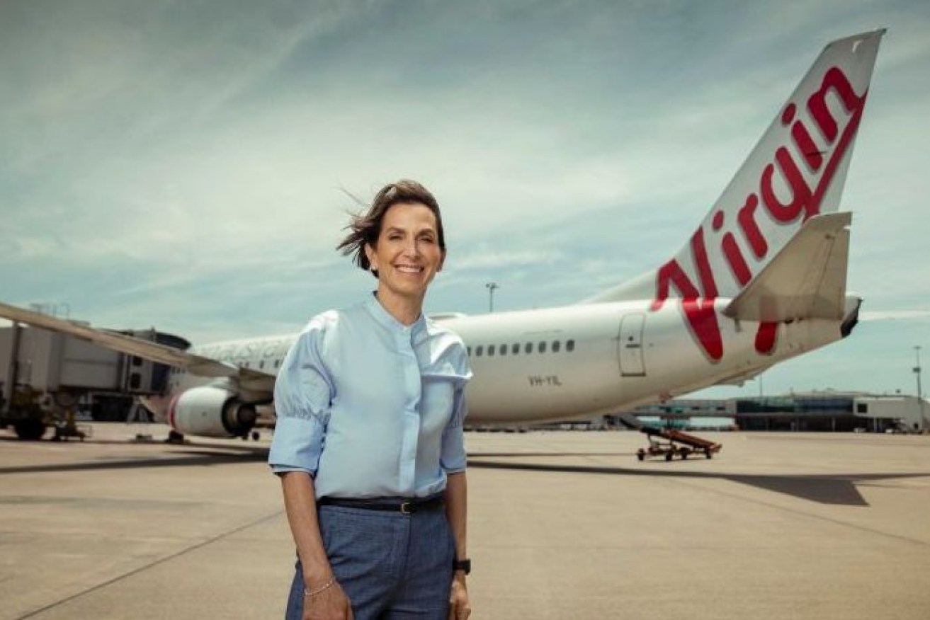 Virgin Australia CEO Jayne Hrdlicka has revealed her personal tragedy after the death of her husband. (File image).
