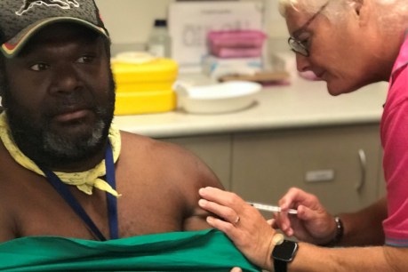Torres Strait mission for Health Minister to get vaccinations on track