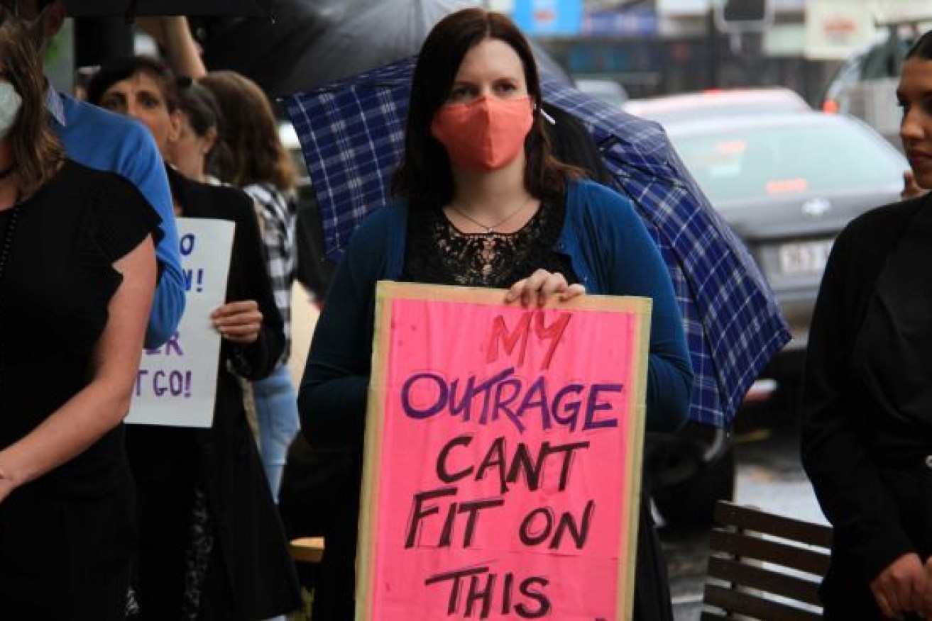 Organisers of the Toowoomba Women's March 4 Justice say people in the traditionally conservative area are coming together demanding change. Photo: ABC