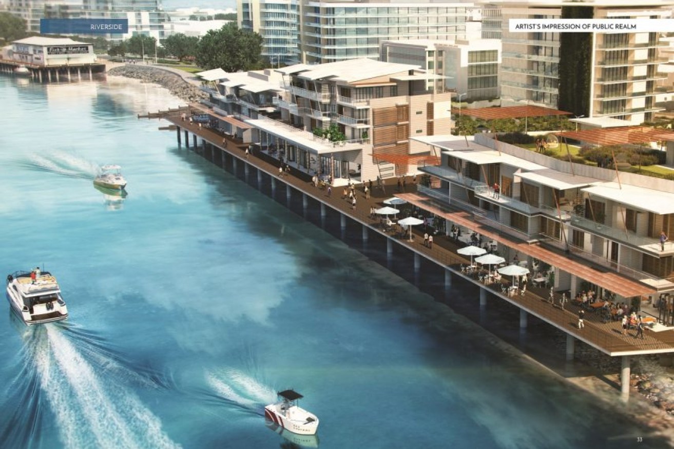 Mackay Regional Council has released a draft master plan setting out a vision for the Mackay Waterfront Priority Development Area and its five precincts.