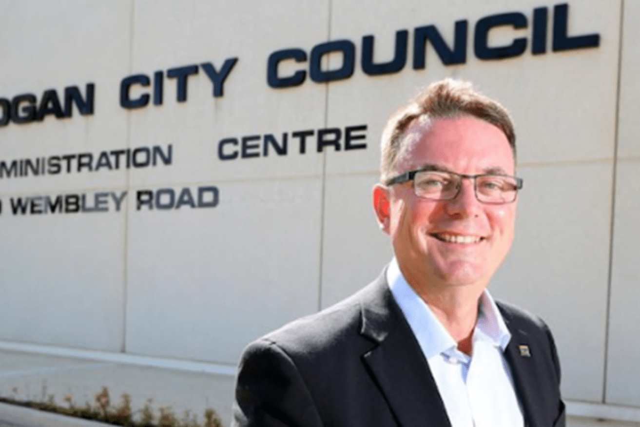 Former Logan mayor Luke Smith was one of eight councillors charged with fraud by the CCC (Image: ABC).