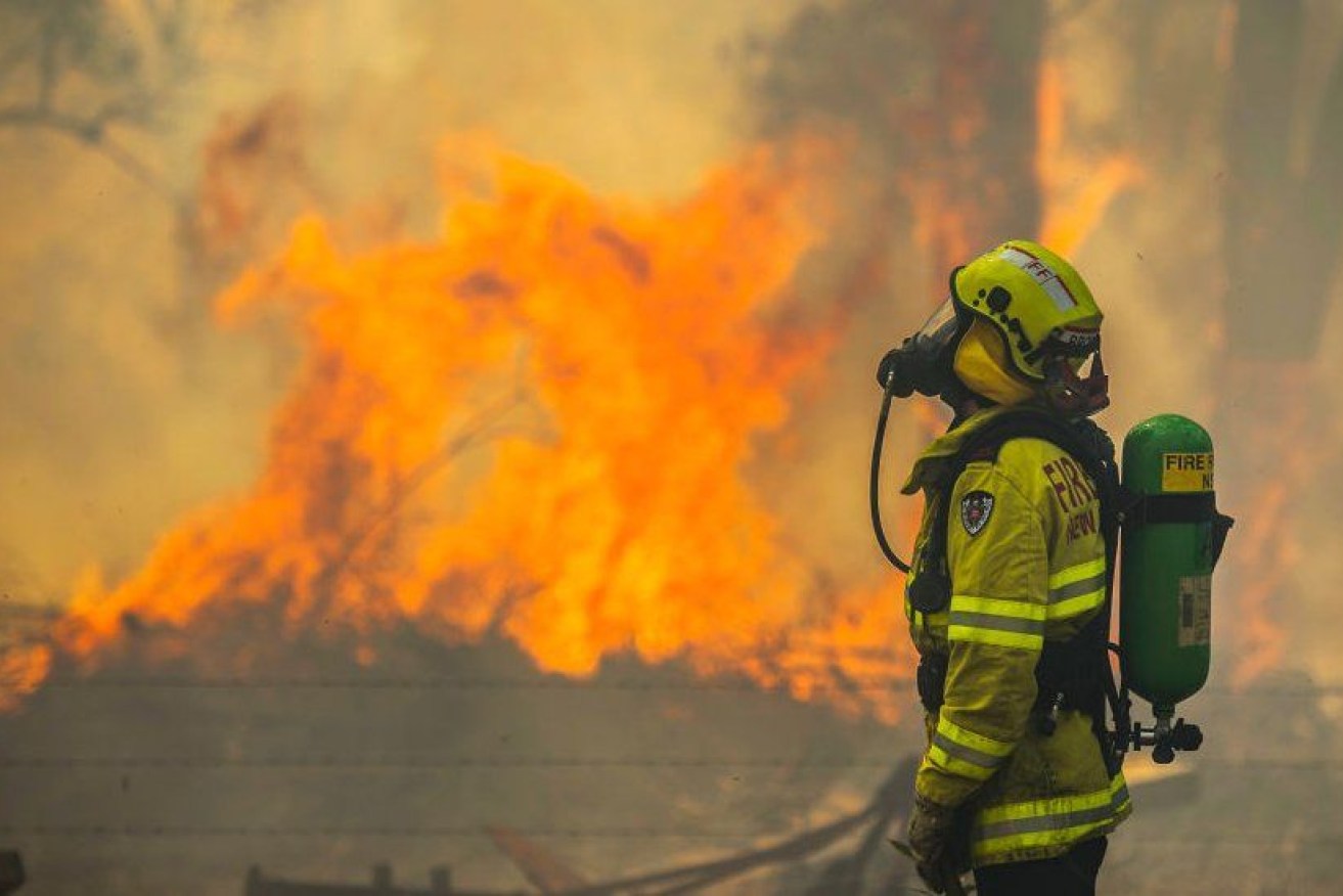 Volunteer firefighters on the Gold Coast hope indigenous fire prevention methods may be used more commonly (Photo: BBC)