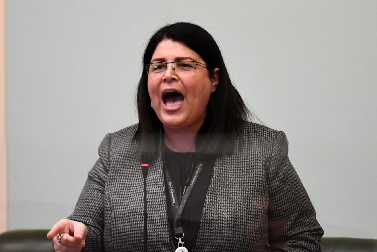 Queensland Industrial Relations Minister Grace Grace has unveiled a sweet new pay deal for public servants. (AAP Image/Dan Peled)