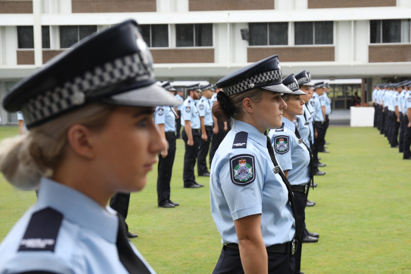 New constables are sworn into service in this 2020 photo.  (Photo: Queensland Police News)