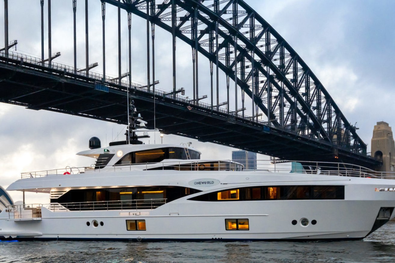 Brisbane's bid to win super yacht traffic from Sydney has been put on hold following the impact of COVID restrictions (Photo; Supplied0