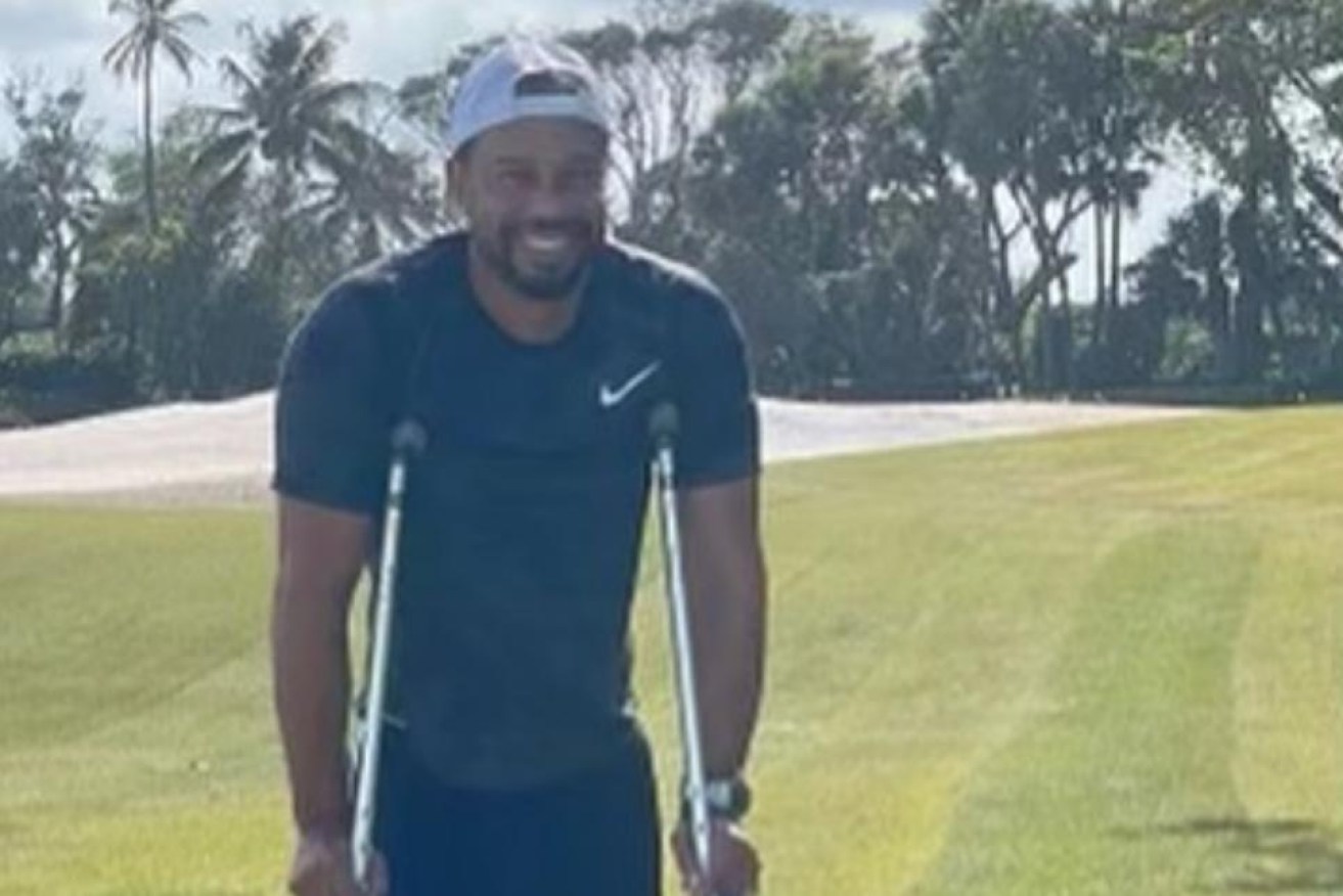 Tiger Woods is on the mend but still in pain, he says (Photo: Golf Digest)