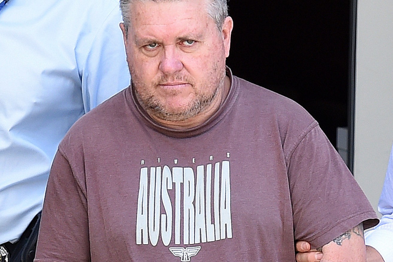 Rick Thorburn was sentenced to life in prison for the murder of his 12-year-old foster daughter Tiahleigh Palmer in October 2015 (AAP Image/Dave Hunt)
