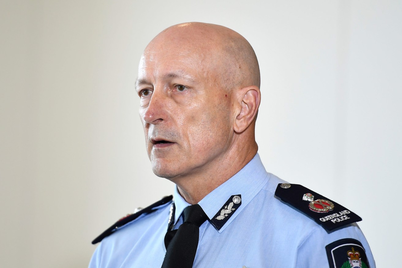 Queensland Police Deputy Commissioner Steve Gollschewski (AAP Image/Albert Perez)