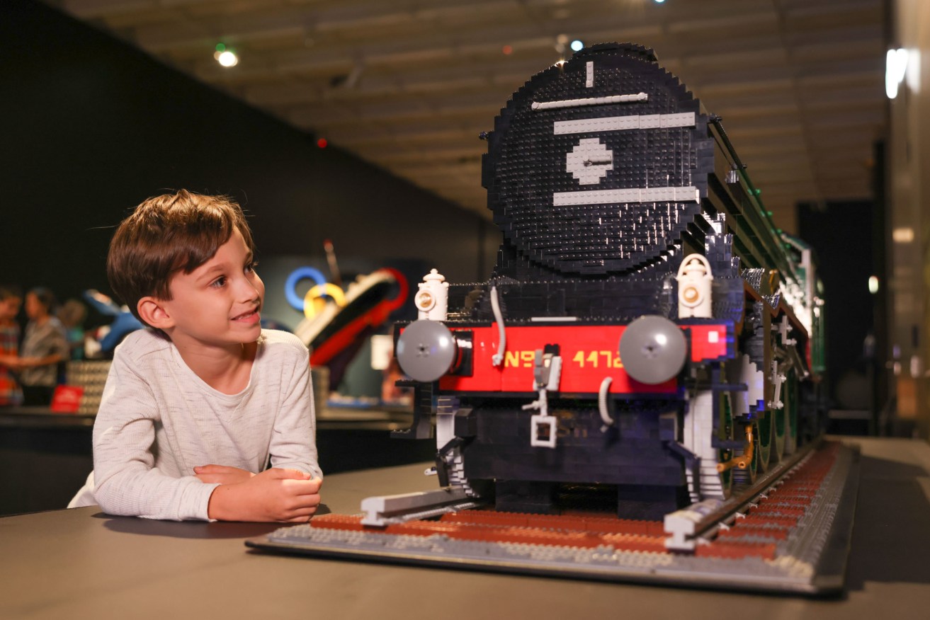 The Brickman: Wonders of the World exhibit opened at Queensland Museum on 18 June (Image: Supplied)