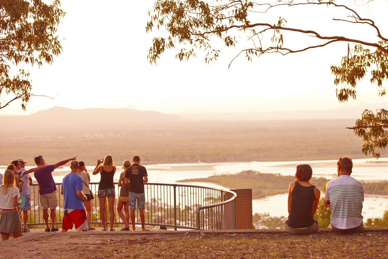 Laguna Lookout in Noosa National Park is one of the most popular, and accessible spots for bush lovers. (Source: Tourism and Events Queensland)
