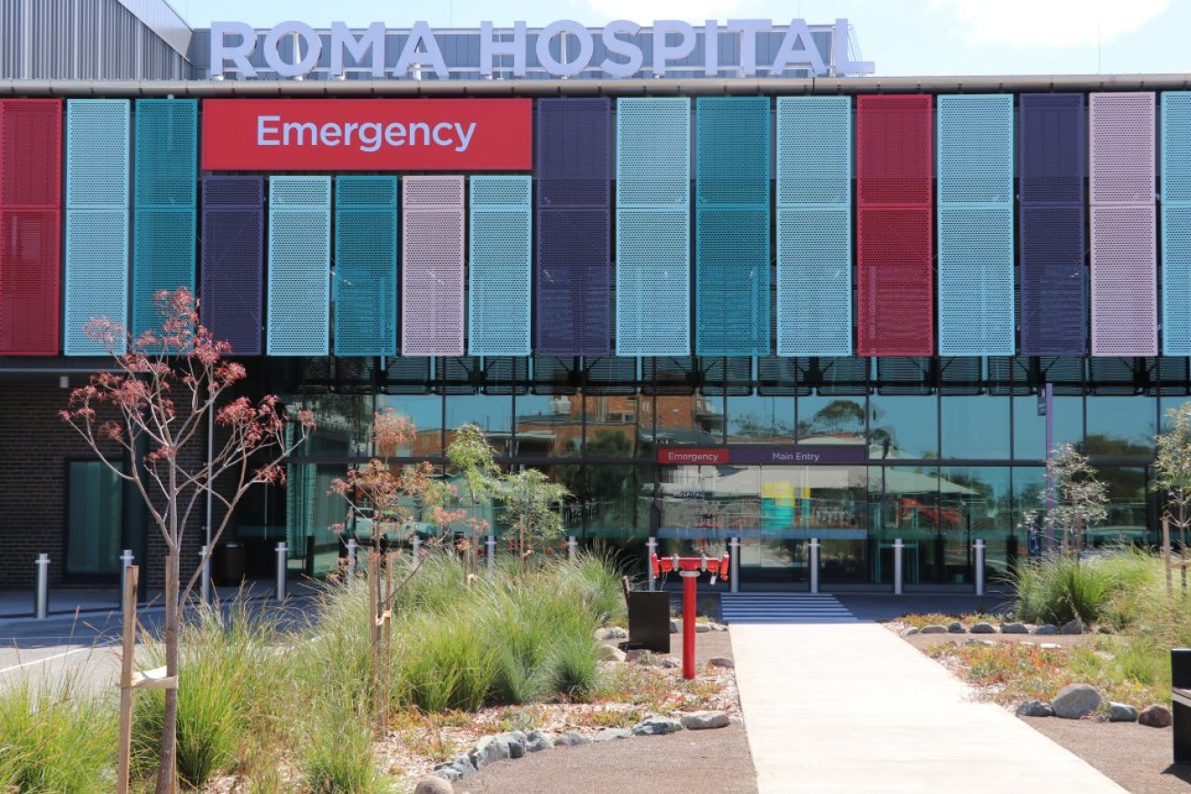 The new Roma Hospital opened last year but was formally opened today by Premier Annastacia Palaszczuk. (Supplied)