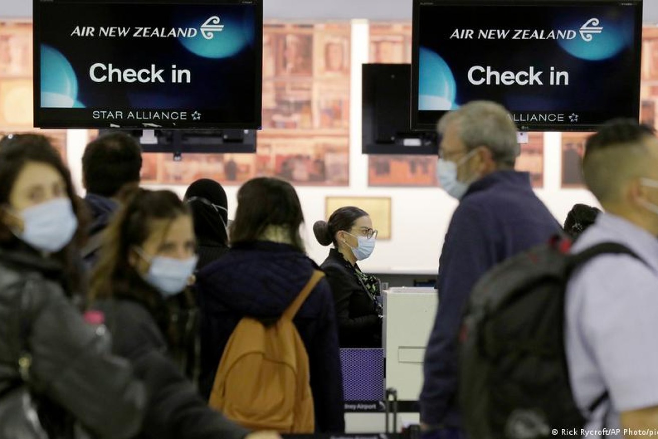 New Zealand's capital Wellington faces a possible lockdown after an Australian is believed to have travelled there - and back to Sydney - while infected (Image: AAP)