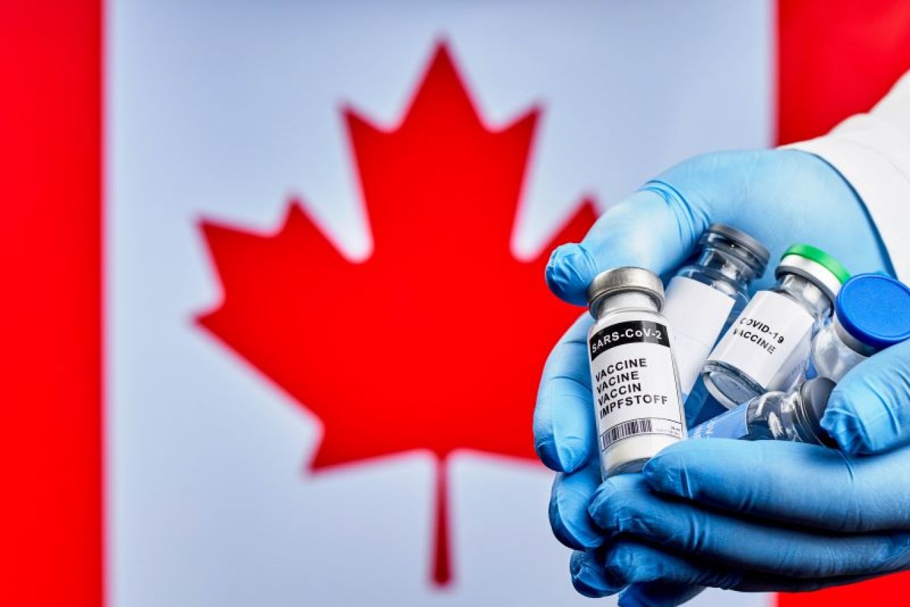 Canada will not require visitors to quarantine if they have tested negative to COVID, or have been fully vaccinated (File image).