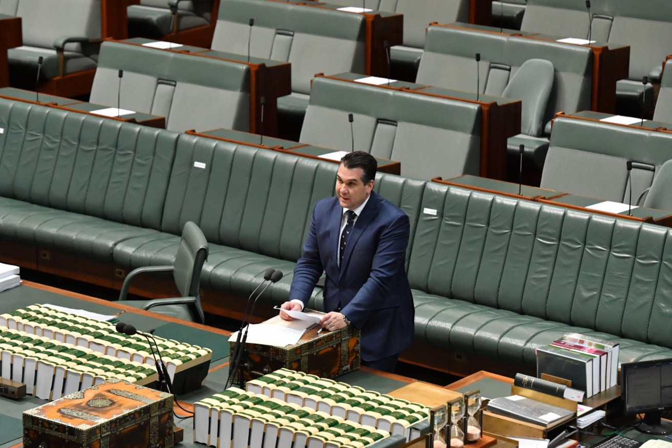 Assistant Treasurer Michael Sukkar has come under fire over a charities crackdown. (AAP Image/Mick Tsikas) 