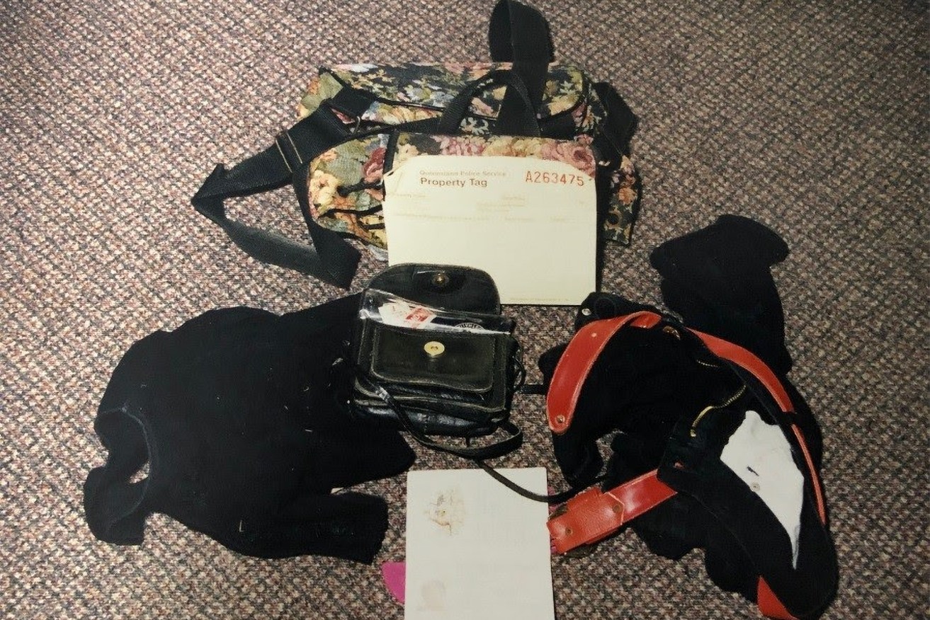 Personal property belonging to Joanne Butterfield was found near Innisfail, Queensland, on June 28, 1998, three days after her disappearance. (AAP Image/Supplied by Queensland Police)