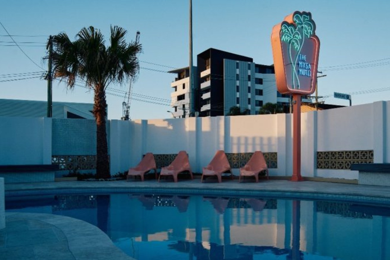 Mysa Motel in Palm Beach has been revamped to highlight its retro charm.