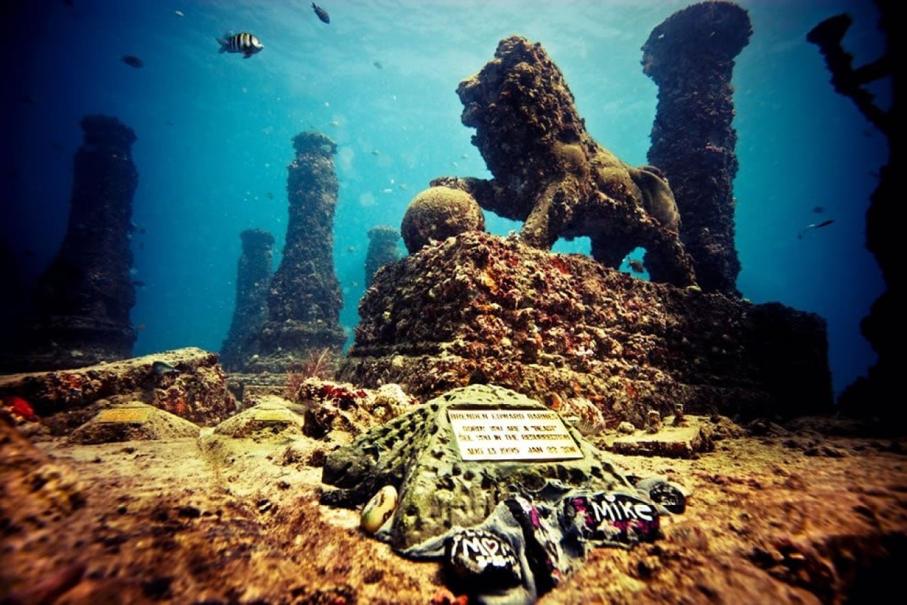 The Gold Coast may have its own version of Neptune Memorial Reef off the coast of Florida, where families can bury their loved ones at sea.