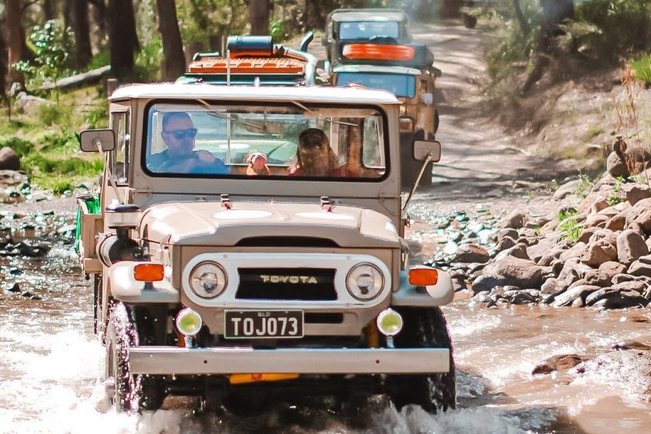 Vintage LandCruisers will again rally for a good cause to aid drought-affected farmers. (Photo: Supplied)