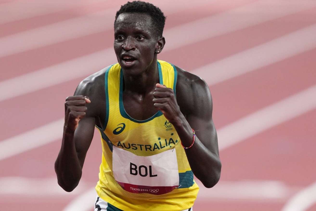 Tokyo Olympic medallist Peter Bol has blasted the bungled drug tests which proved to be negative.  (AAP Image/Joe Giddens) 