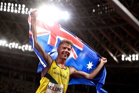 How a boy from Brisbane made Olympic history, with a little help from his friend