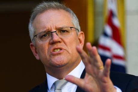 Morrison lashes COVID conspiracy theories for putting ‘lives at risk’