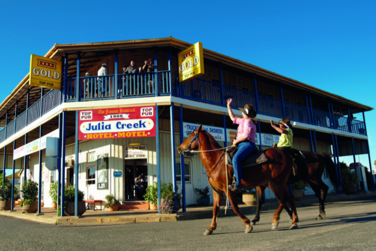 The Outback town of Julia Creek is the centre of interest for vanadium (pic: supplied)