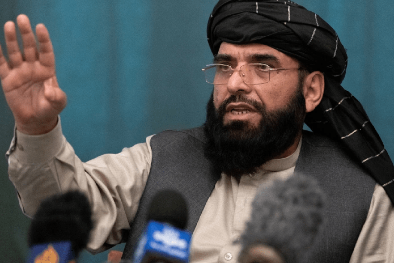 Suhail Shaheen, a member of the Taliban's negotiation team, has warned that there will be no extension of time for evacuees to leave Afghanistan (Photo: AAP)