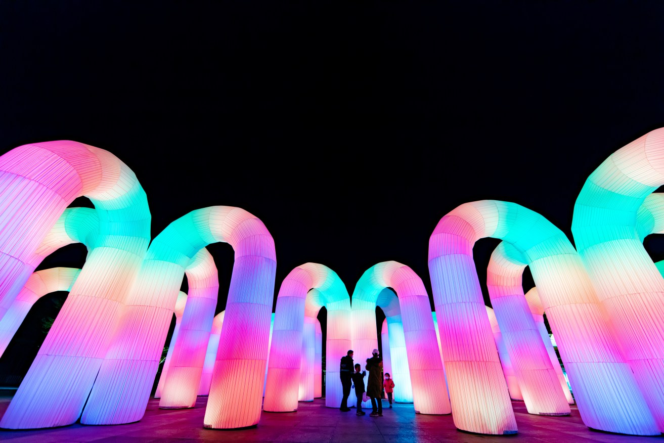 Sky Castle by ENESS is one of the installations coming to Brisbane as part of the Festival (Image: Zhu Rui)