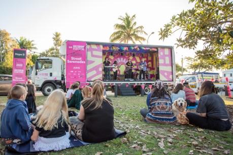 While nation’s locked indoors, Brisbane Festival adds more street treats