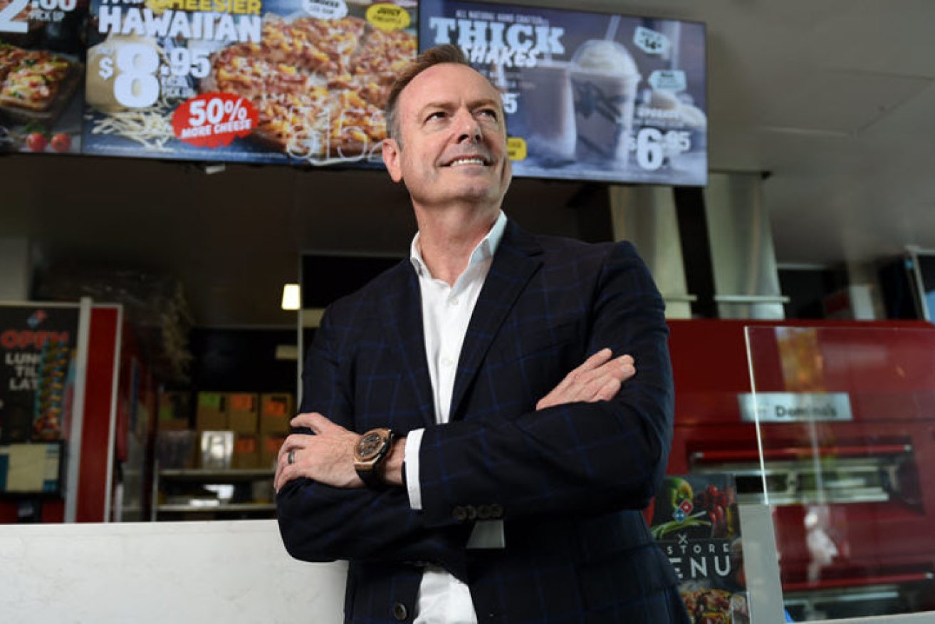 Domino's boss Don Meij has revealed a shakeup of its business (Photo: Crikey).