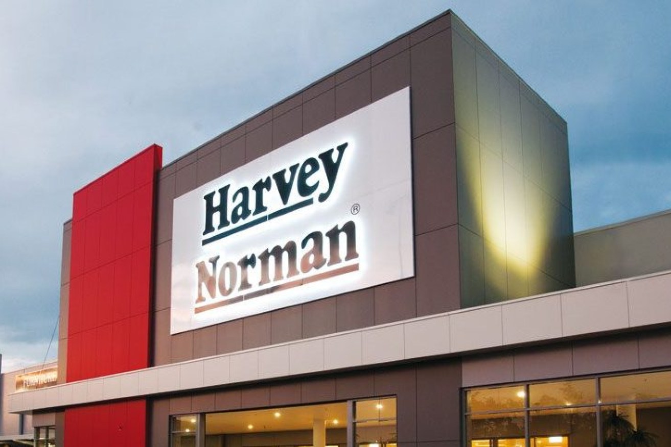 Harvey Norman was named as one of the stores that misled consumers