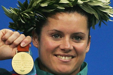 Olympian’s lawyer wants media banned from hearing on stealing charges