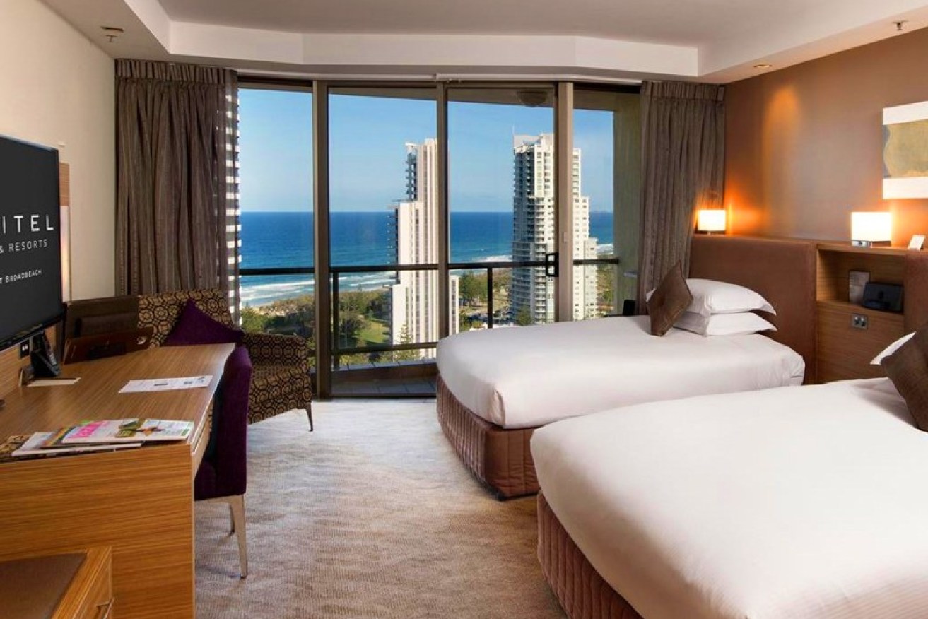 A women being quarantined has escaped from the Sofitel Hotel, Gold Coast (File image).
