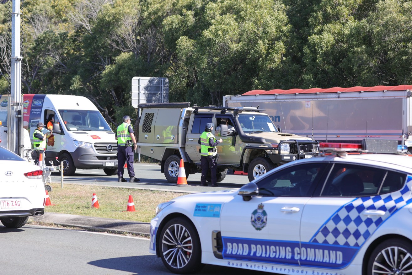 A man has died after a ten-hour armed siege in a Townsville suburbs..  (AAP Image) 