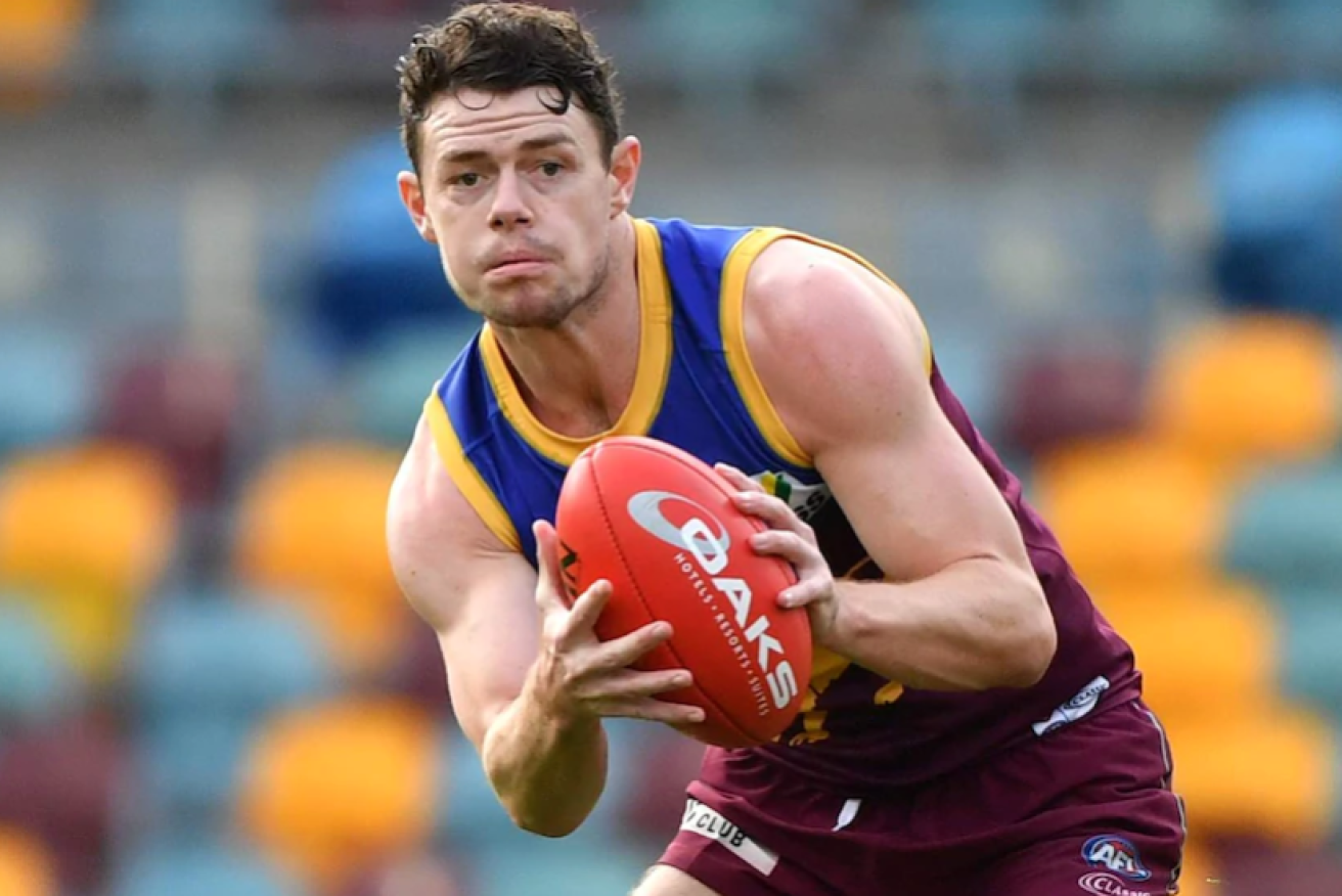 Brisbane Lions Brownlow Medal winner Lachie Neale says he will be staying put at the Gabba (ABC image).