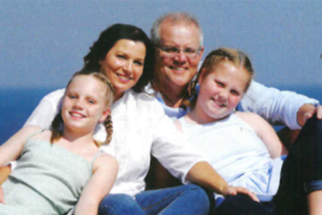 Prime Minister Scott Morrison has been accused of breaking border restrictions to fly home for a Father's Day visit (Image: ABC).