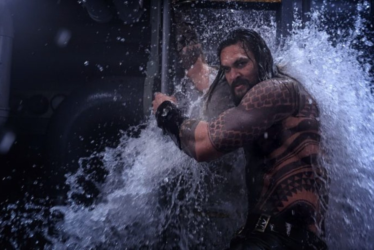 A shot from Aquaman, filmed on the Gold Coast. 