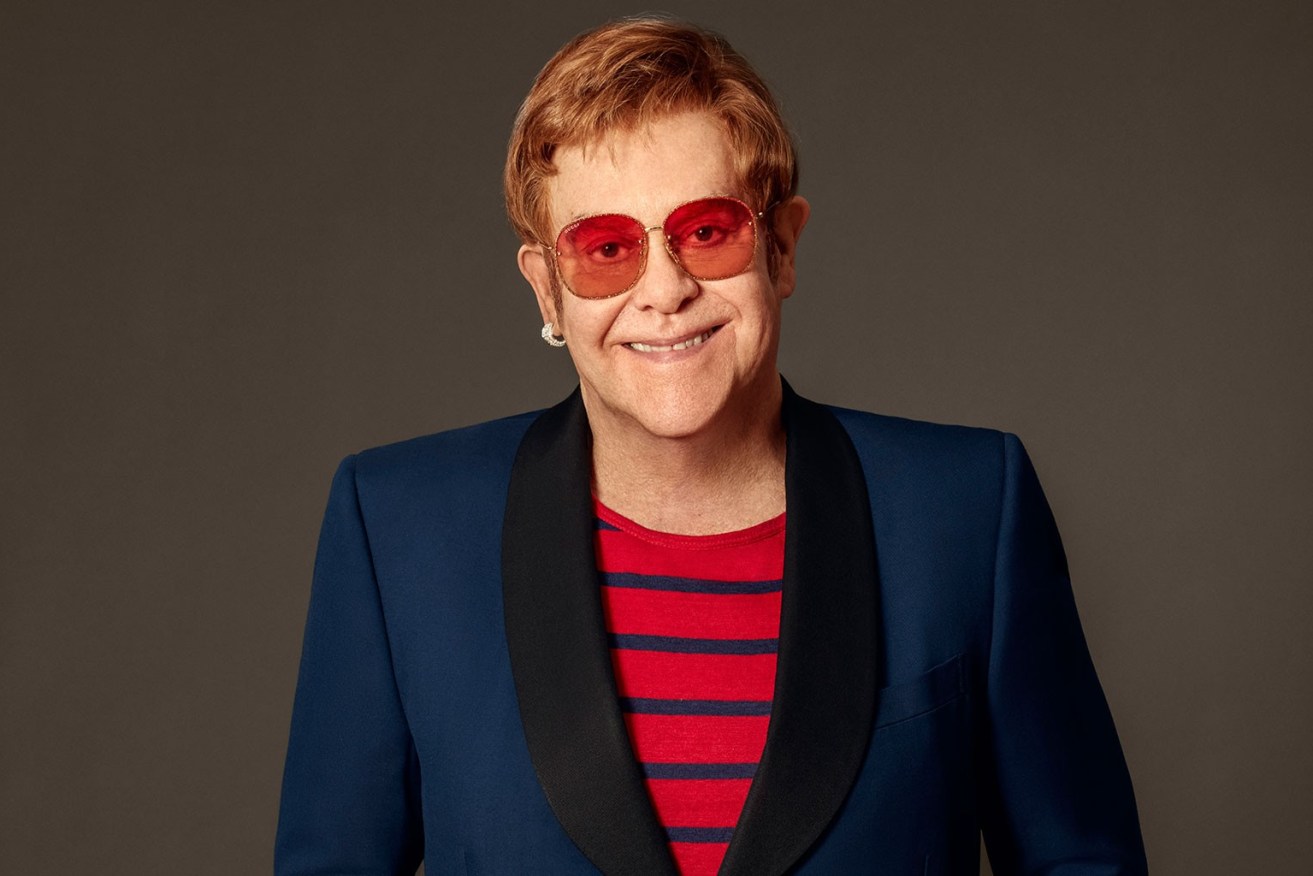 Sir Elton John has recorded an album while in lockdown (Pic: Supplied)