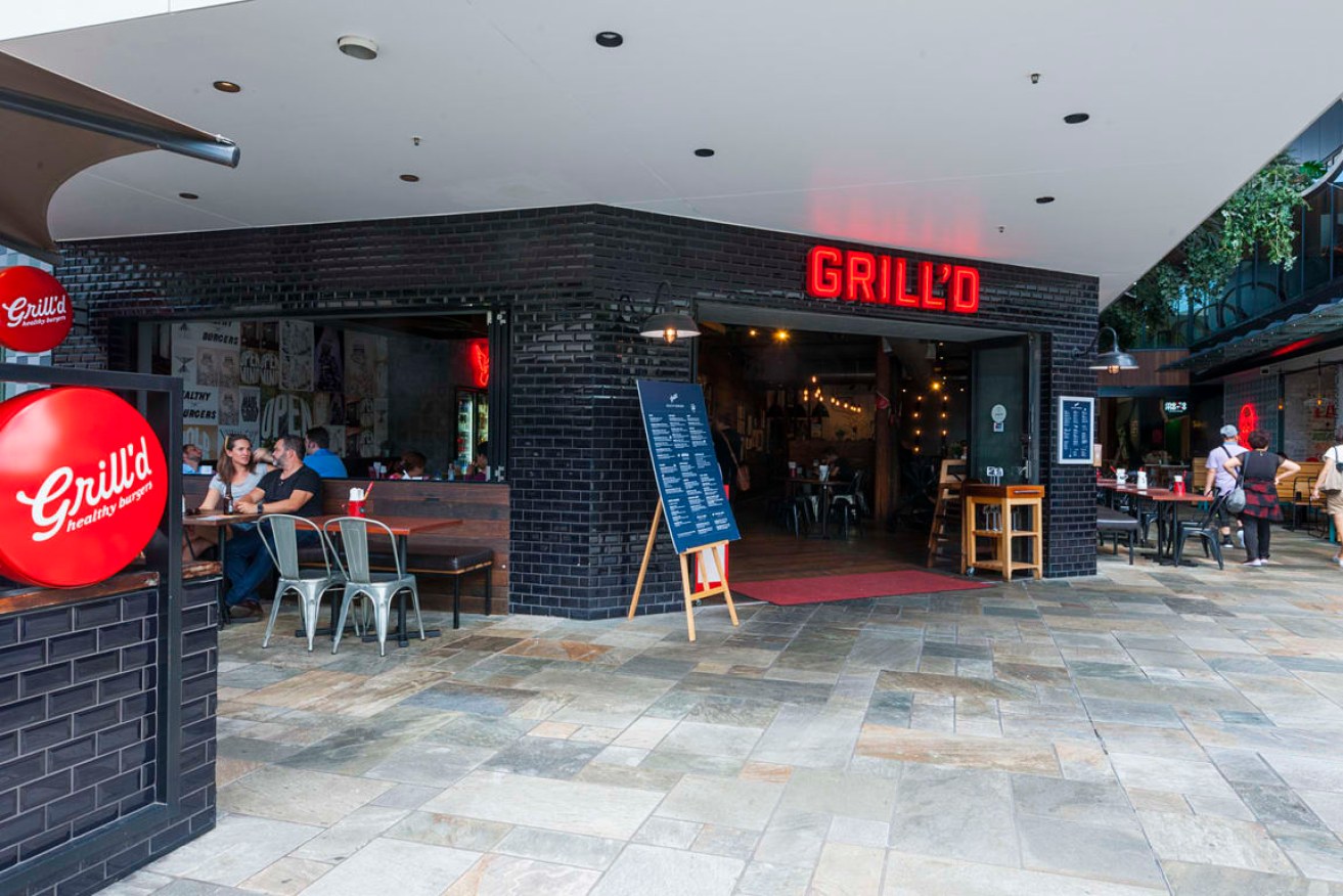 Grill'd at Westfield Garden City is an exposure site. (Supplied)