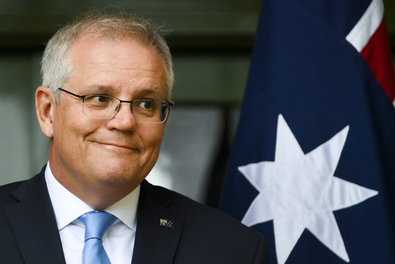 A judge has slammed former PM Scott Morrison for his "minister for everything" plan. (AAP Image/Lukas Coch) 
