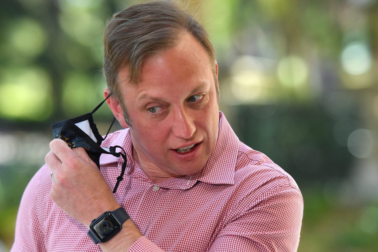 Queensland Deputy Premier Steven Miles has been criticised over comments he made about GPs.  (AAP Image/Darren England) 