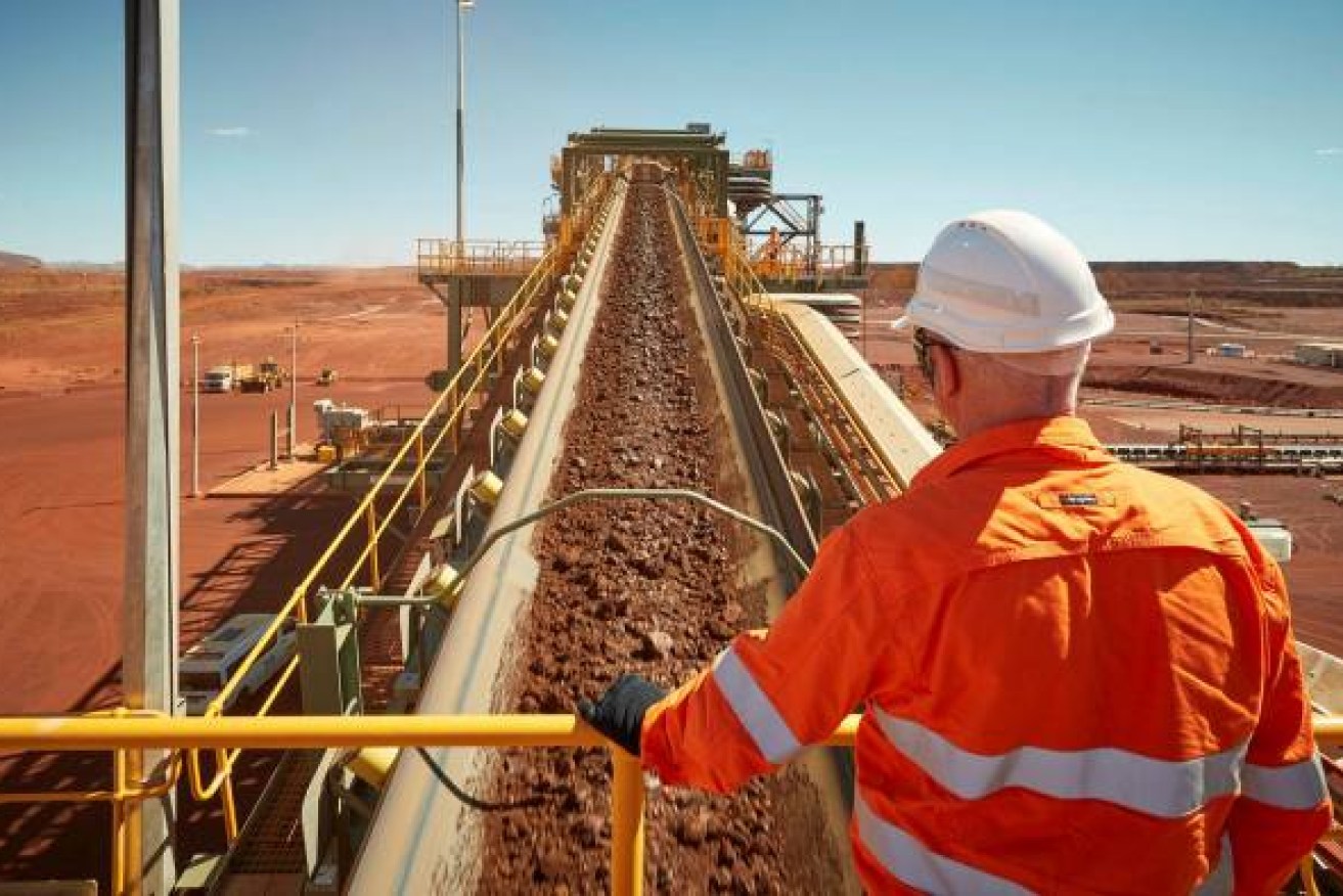 BHP will ban all unvaccinated staff and contractors from its work sites next year (Photo: Reuters).
