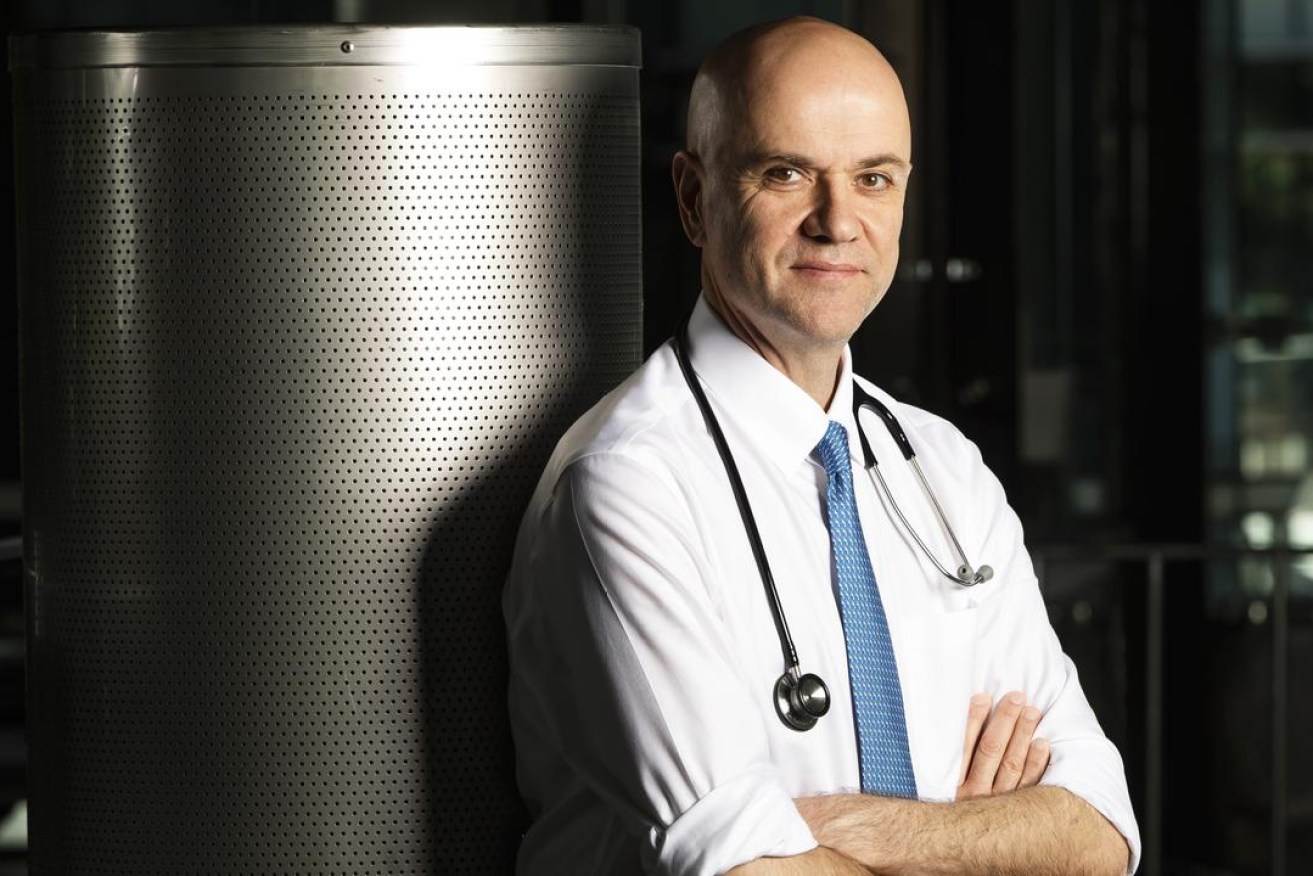 Queensland's Chief Health Officer Dr John Gerrard. (Photo: AAP).