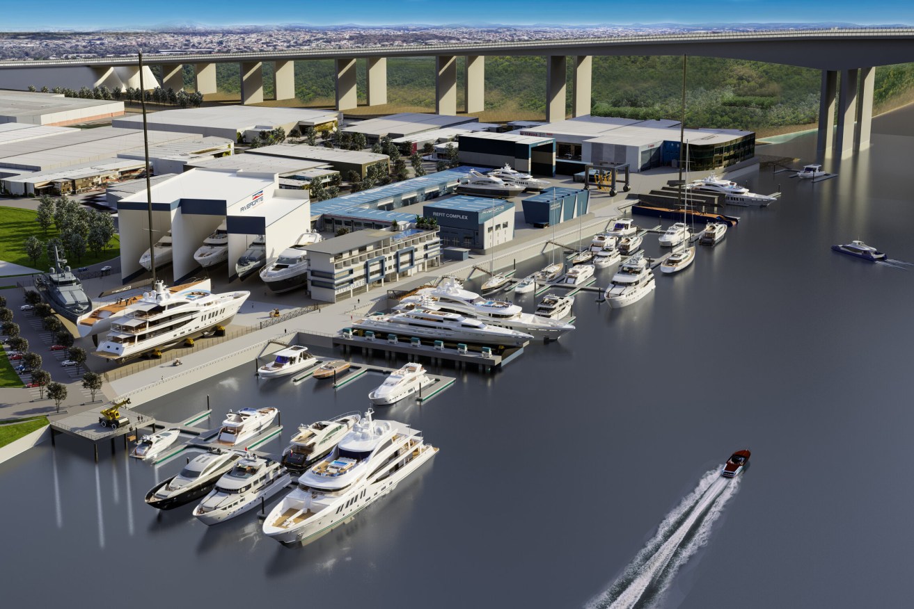 An artist impression of the planned Rivergate expansion