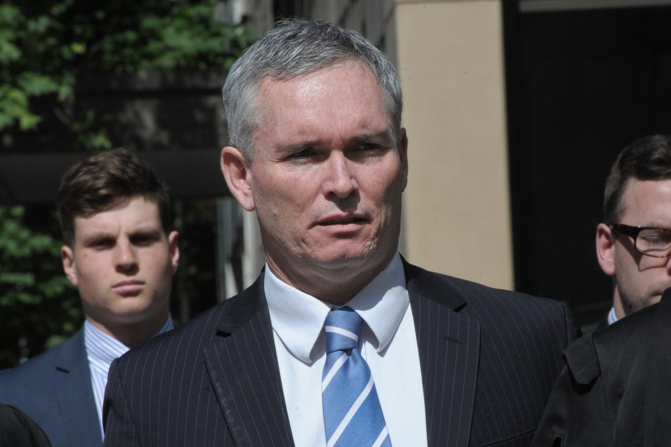 Former ALP federal MP Craig Thompson pictured in 2014 (AAP Image/Julian Smith) 