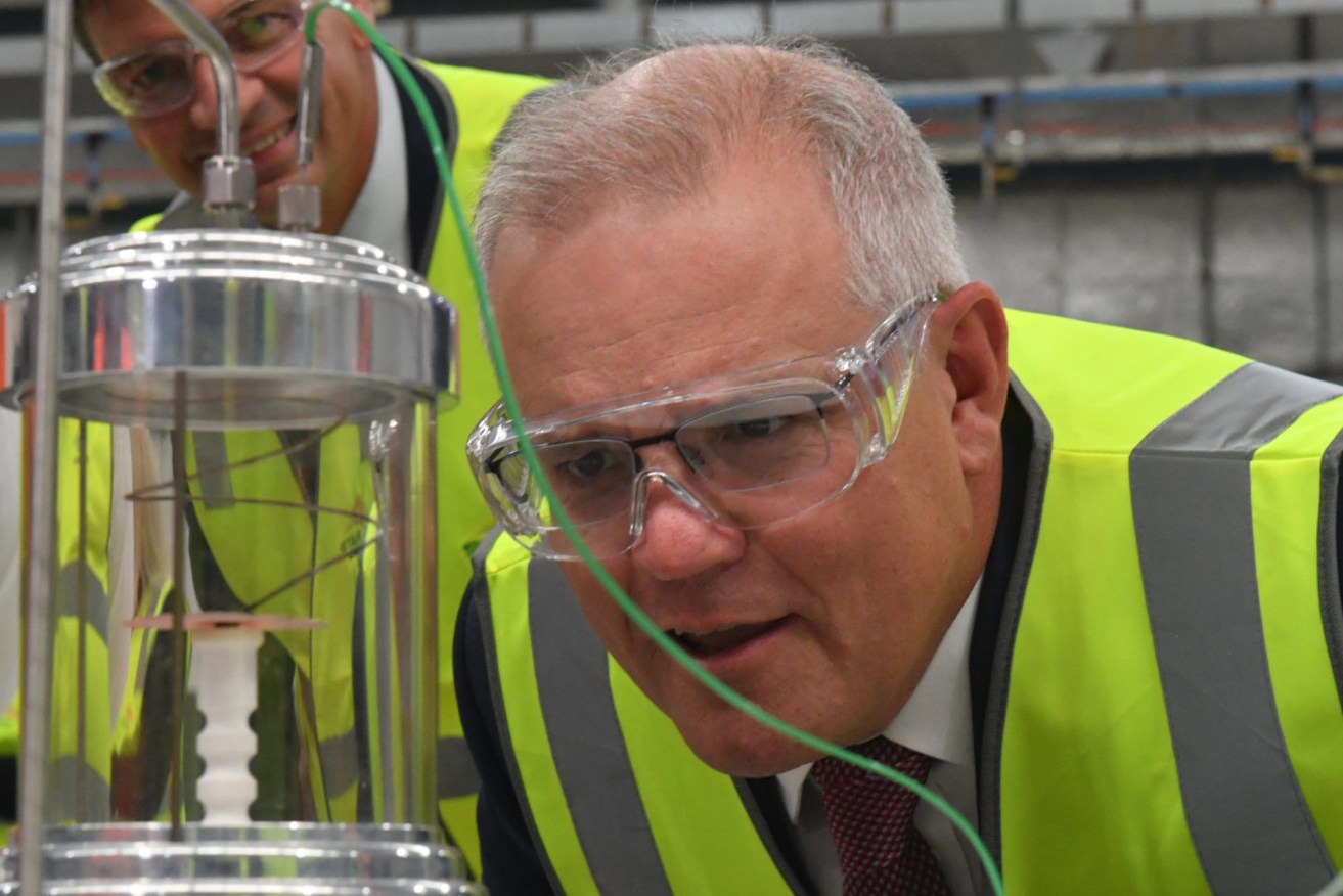 Confidence in Prime Minister Scott Morrison and his government has shrunk to record low levels. (AAP Image/Mick Tsikas) 