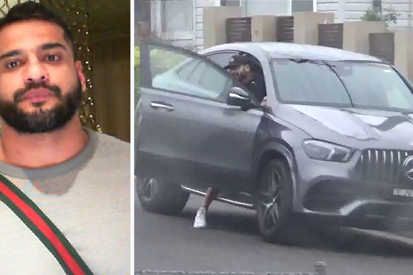 A supplied image obtained on Tuesday, October 26, 2021, of alleged organised crime figure Mostafa Baluch, 33,  who is wanted by NSW Police in relation to breach of bail. A "massive" manhunt is underway for a "very dangerous" man who cut off his ankle bracelet and absconded after posting $4 million in bail. (AAP Image/Supplied by NSW Police) NO ARCHIVING, EDITORIAL USE ONLY