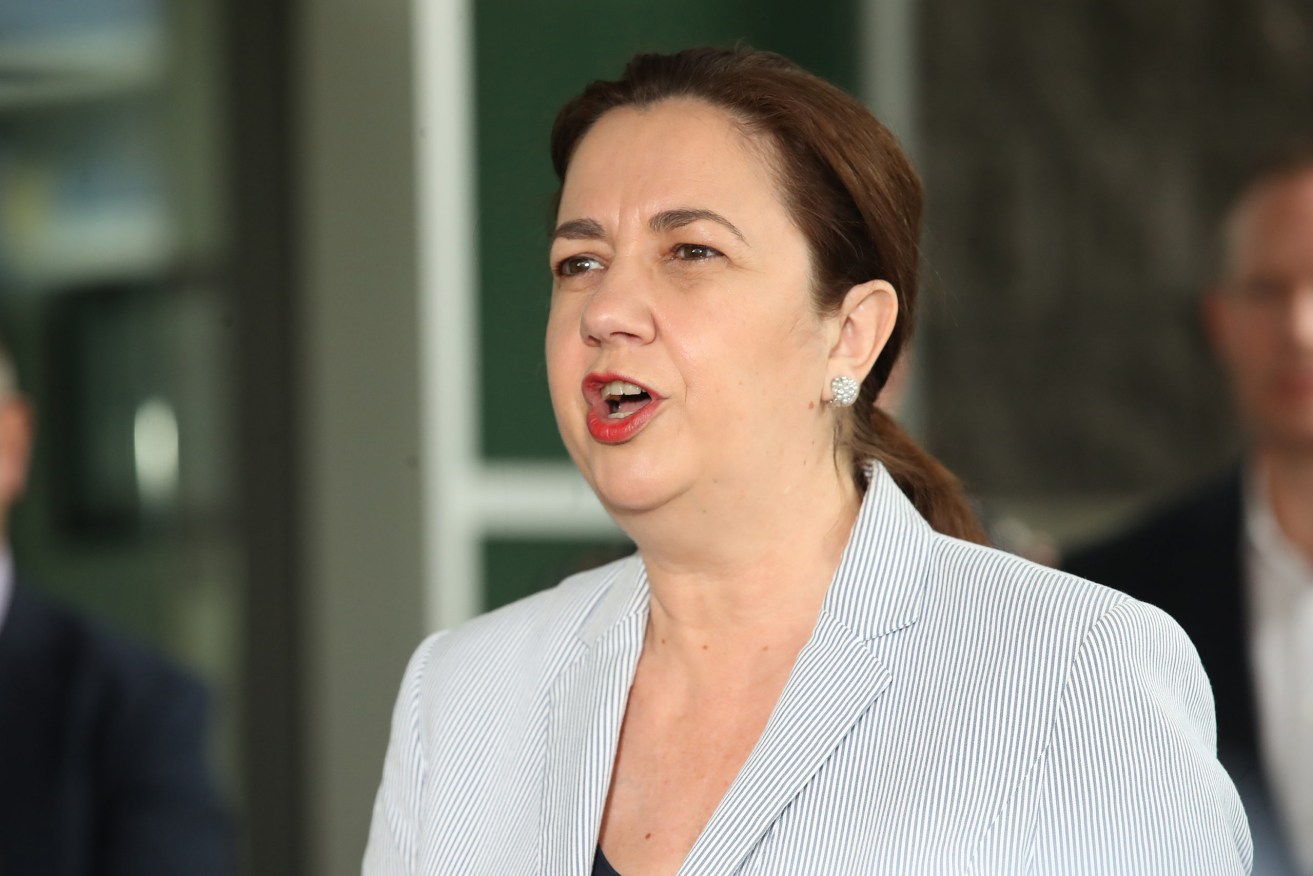 Premier Annastacia Palaszczuk is hinting at restrictions on unvaccinated Queenslanders. (AAP Image/Jono Searle)
