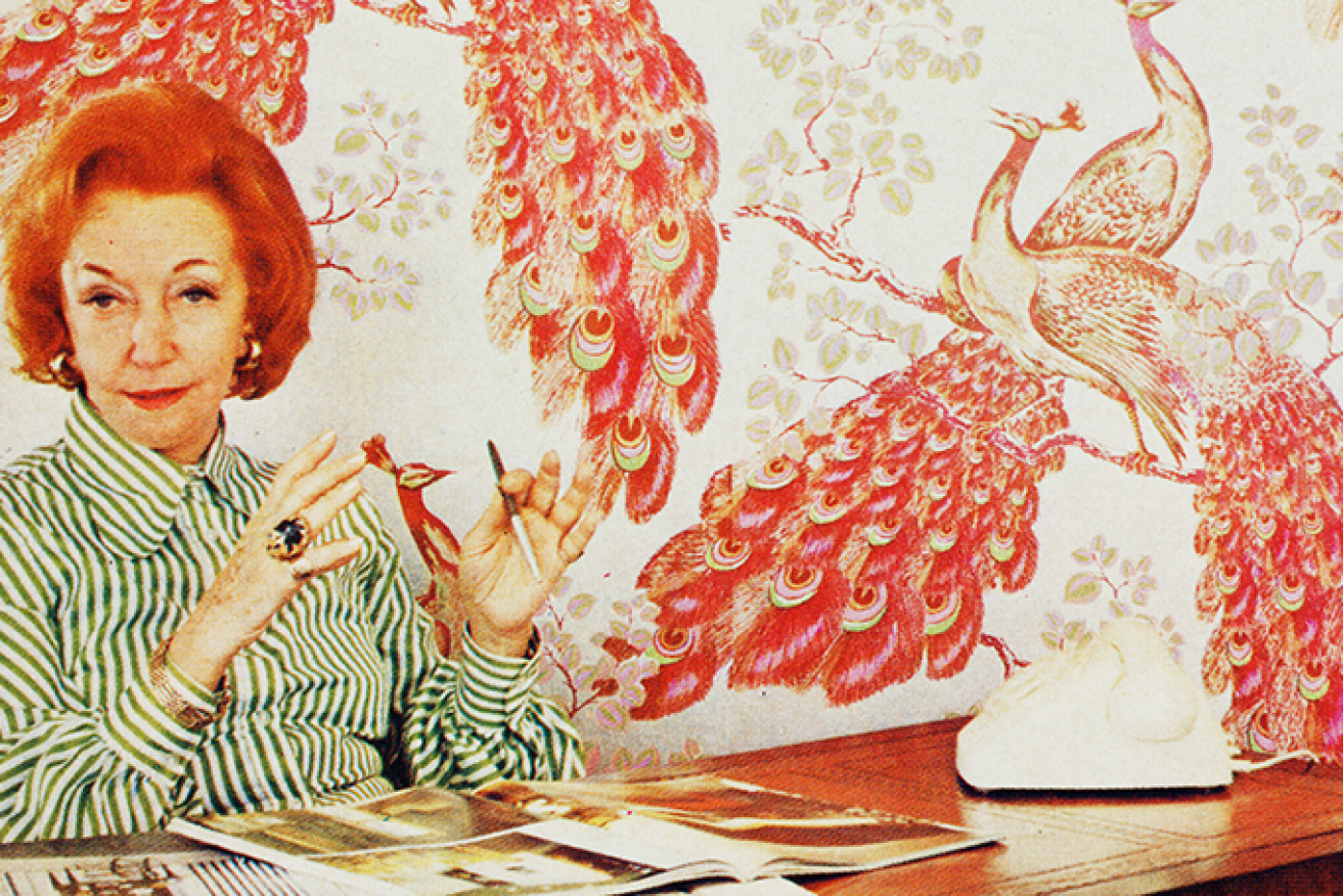 Florence Broadhurst's wallpaper designs shot her into success in her 60's (Image: florencebroadhurst.com)
