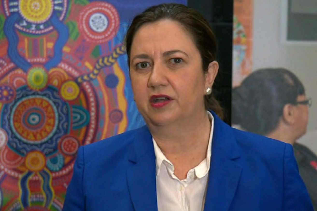 Queensland Premier Annastacia Palaszczuk has unveiled a path to treaty with Queensland's First Nations people. (Photo: ABC)